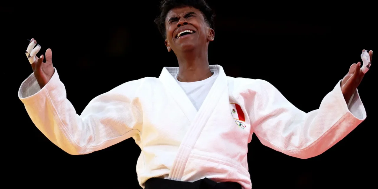 Prisca Awiti, judoca mexicana gana medalla de plata en Juegos Olímpicos 2024