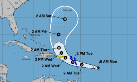 Emiten una alerta de tormenta tropical para Puerto Rico y alrededores