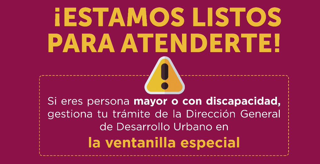 Invita Desarrollo Urbano a utilizar ventanillas especiales