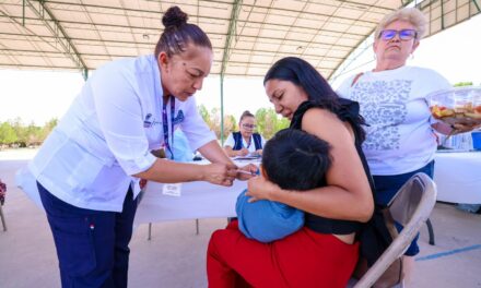 Realizó Bienestar Infantil de DIF Municipal una campaña de vacunación a favor de niñas y niños de los CAI