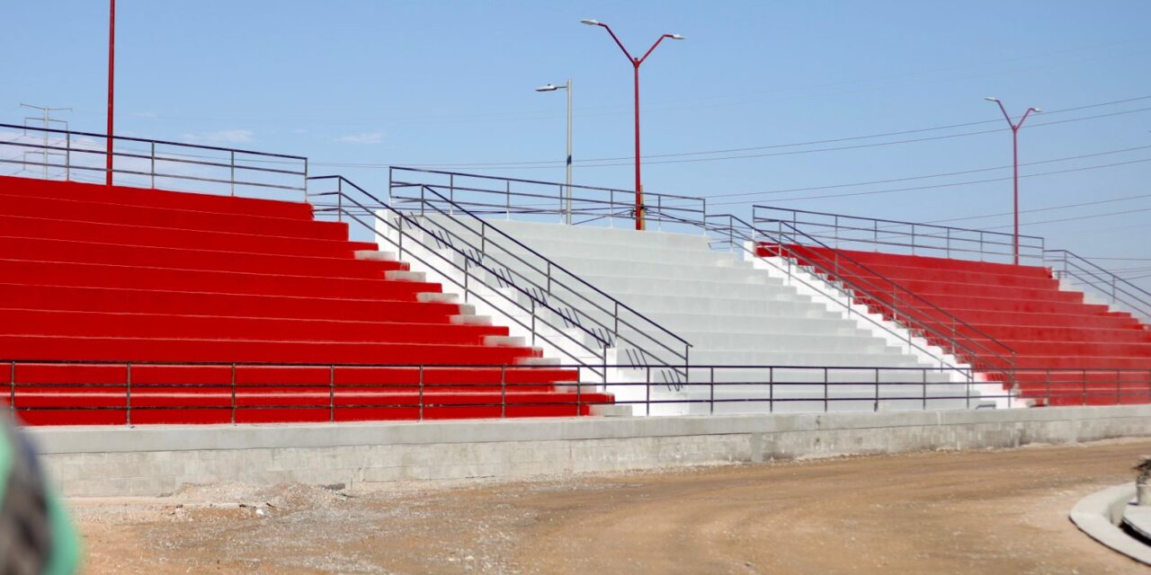 Avanza con éxito construcción del Estadio ‘8 de Diciembre’