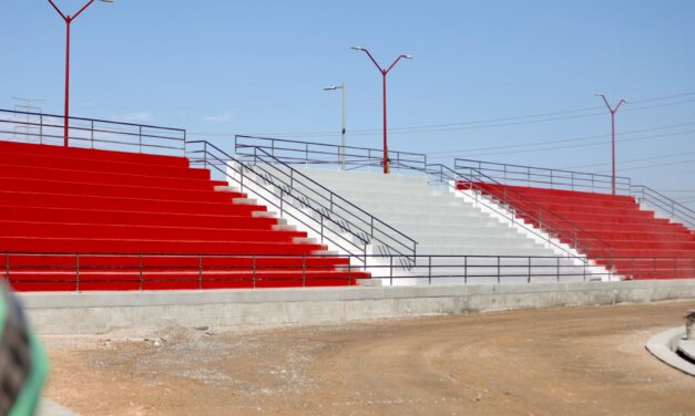 Avanza con éxito construcción del Estadio ‘8 de Diciembre’