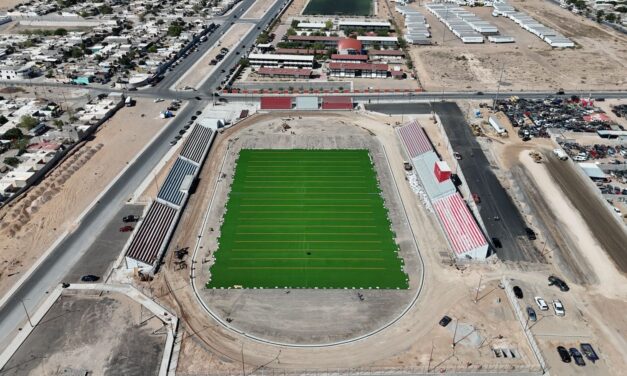 Avanza con éxito construcción del Estadio ‘8 de Diciembre’