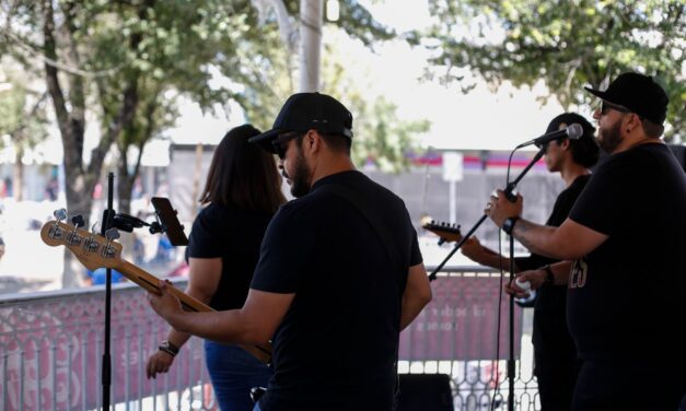 ‘Rock en la Plaza’ lleva una tarde de música y cultura al corazón de Juárez