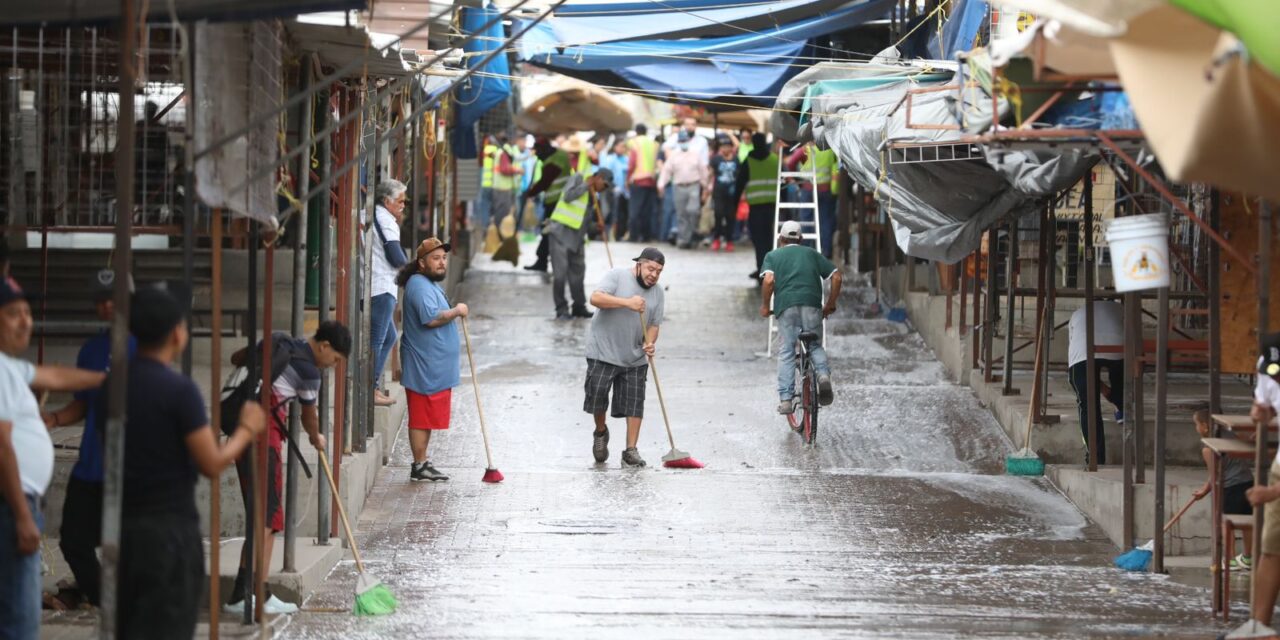 Realiza Servicios Públicos Cruzada por el Centro Histórico