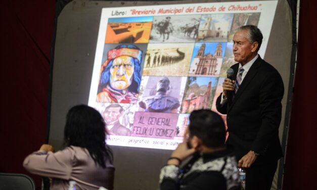 Presentan el libro “Breviario Municipal del Estado de Chihuahua” en el Centro Municipal de las Artes