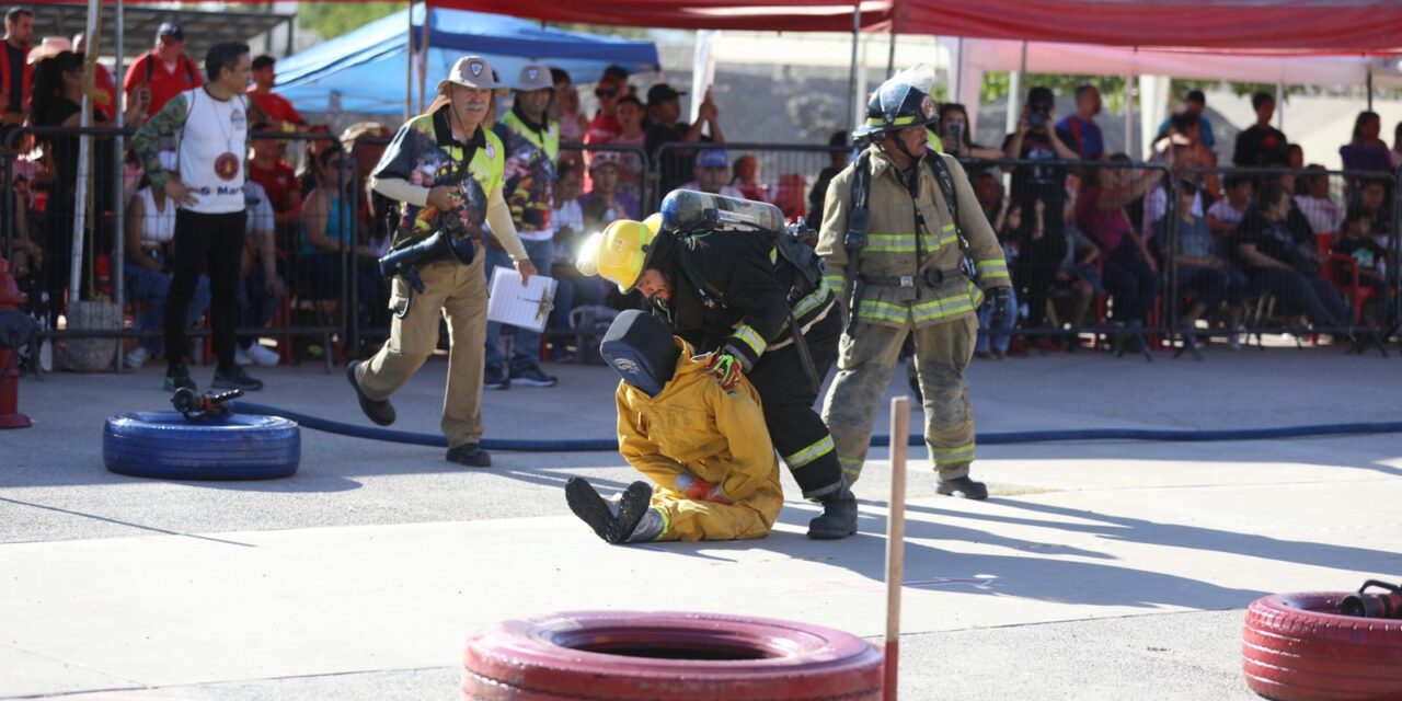 Se celebra el ‘Bombero Challenge’ en el Parque Extremo