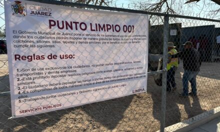 Preparan inauguración de nuevas sedes de Punto Limpio