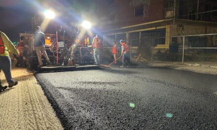 Afina Obras Públicas detalles de repavimentación en tramos de avenida Tecnológico