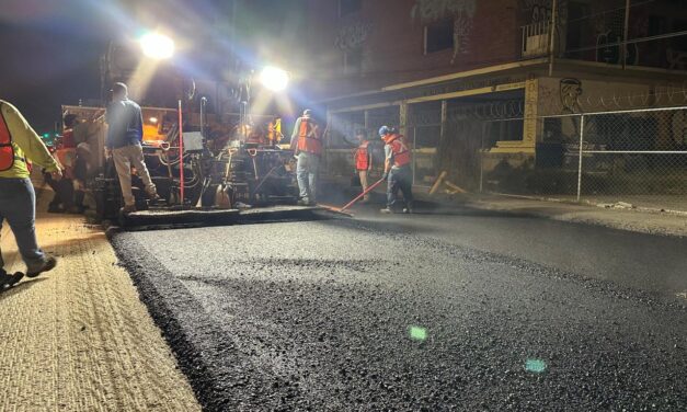 Afina Obras Públicas detalles de repavimentación en tramos de avenida Tecnológico