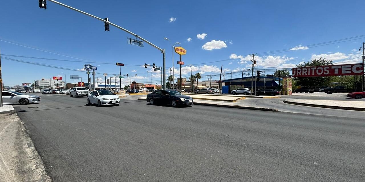 Afina Obras Públicas detalles de repavimentación en tramos de avenida Tecnológico