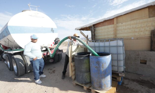 Gobierno Municipal abastece con agua de calidad a la ciudadanía