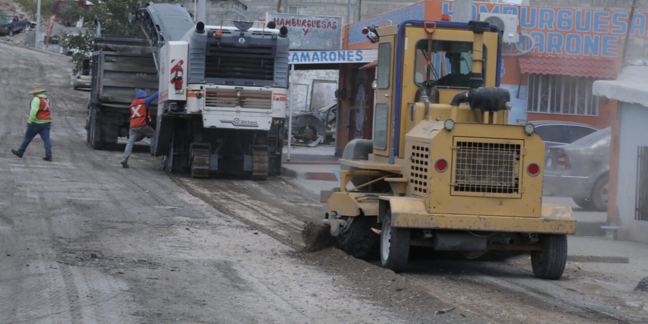 Comienzan trabajos de fresado en avenida División del Norte