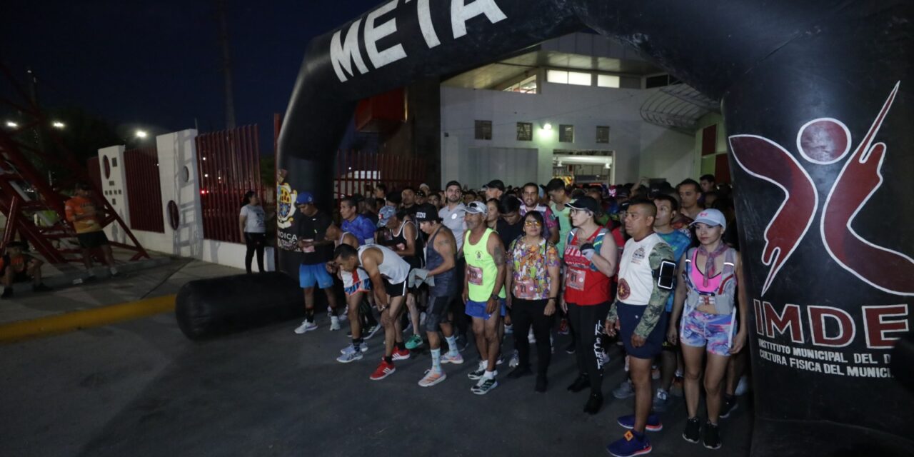 Bomberos inician festividades con carrera pedestre