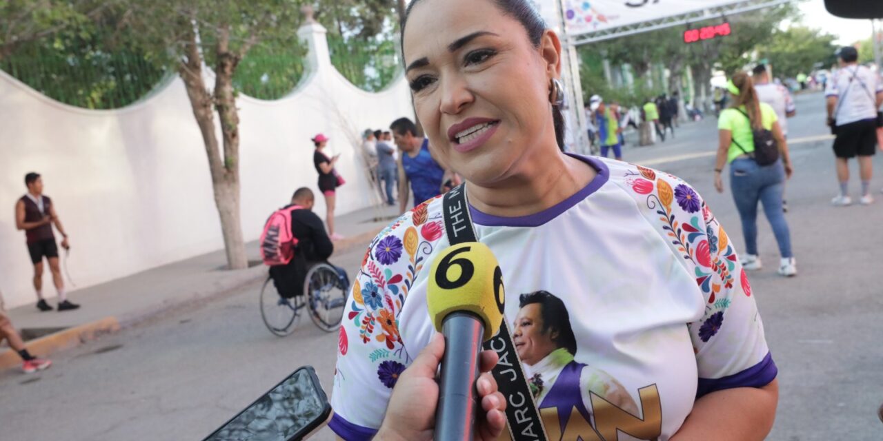 Participan más de 3 mil personas en carrera ‘5K Juan Gabriel es Juárez’