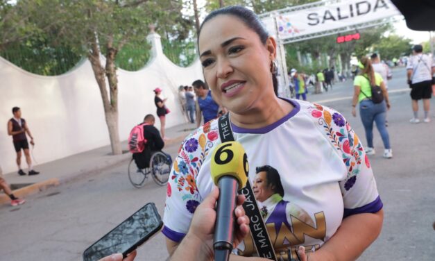 Participan más de 3 mil personas en carrera ‘5K Juan Gabriel es Juárez’