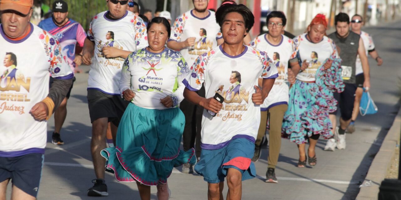 Participan más de 3 mil personas en carrera ‘5K Juan Gabriel es Juárez’