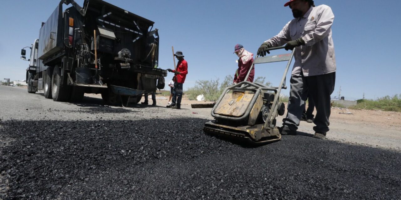 Más de 30 calles se atendieron con programa de bacheo en los últimos días