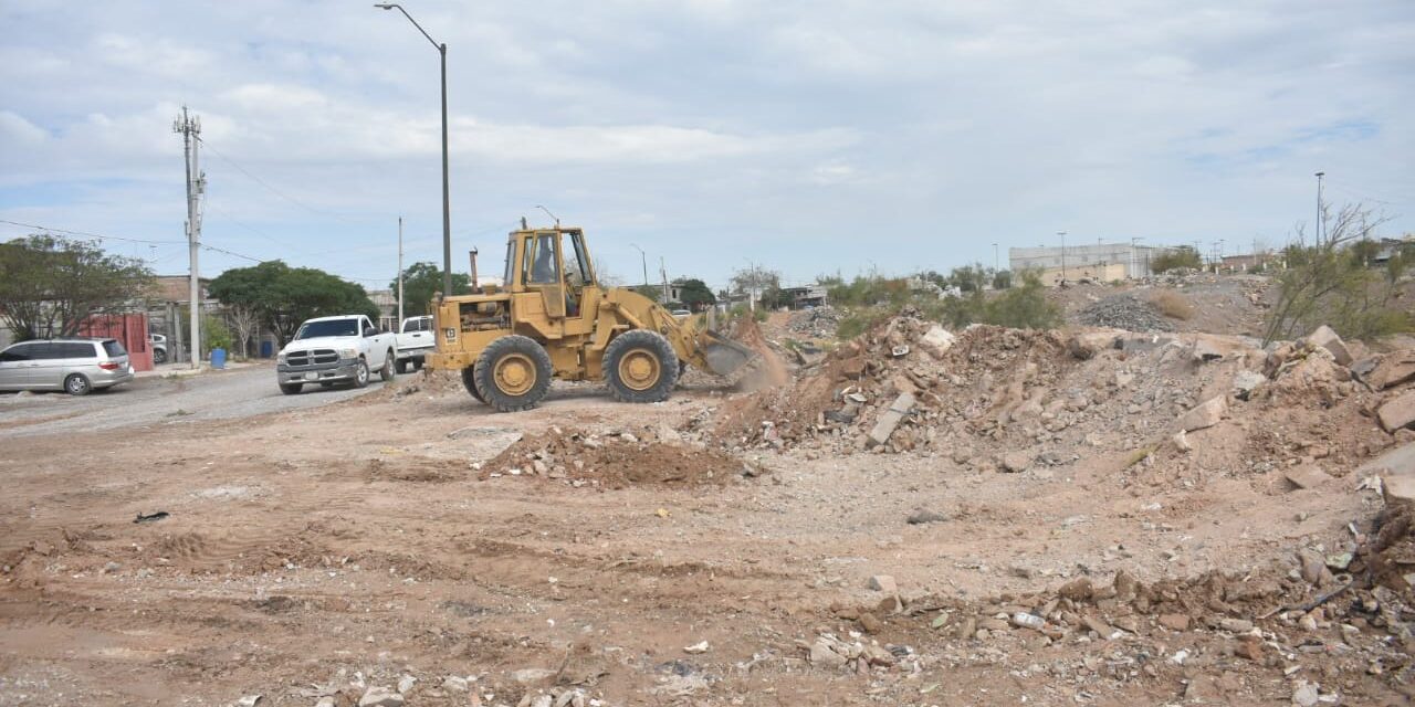 Dirección de Limpia ha retirado más de 18 mil toneladas de basura en menos de un mes en lotes baldíos