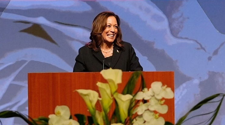 Kamala Harris, la candidata demócrata presidencial