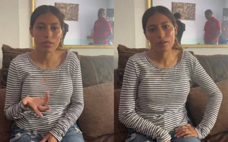 Fernanda Molina graba video indicando que se encuentra bien