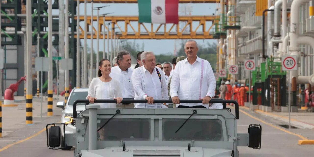 Dos Bocas producirá el 20% de las gasolinas del país: AMLO