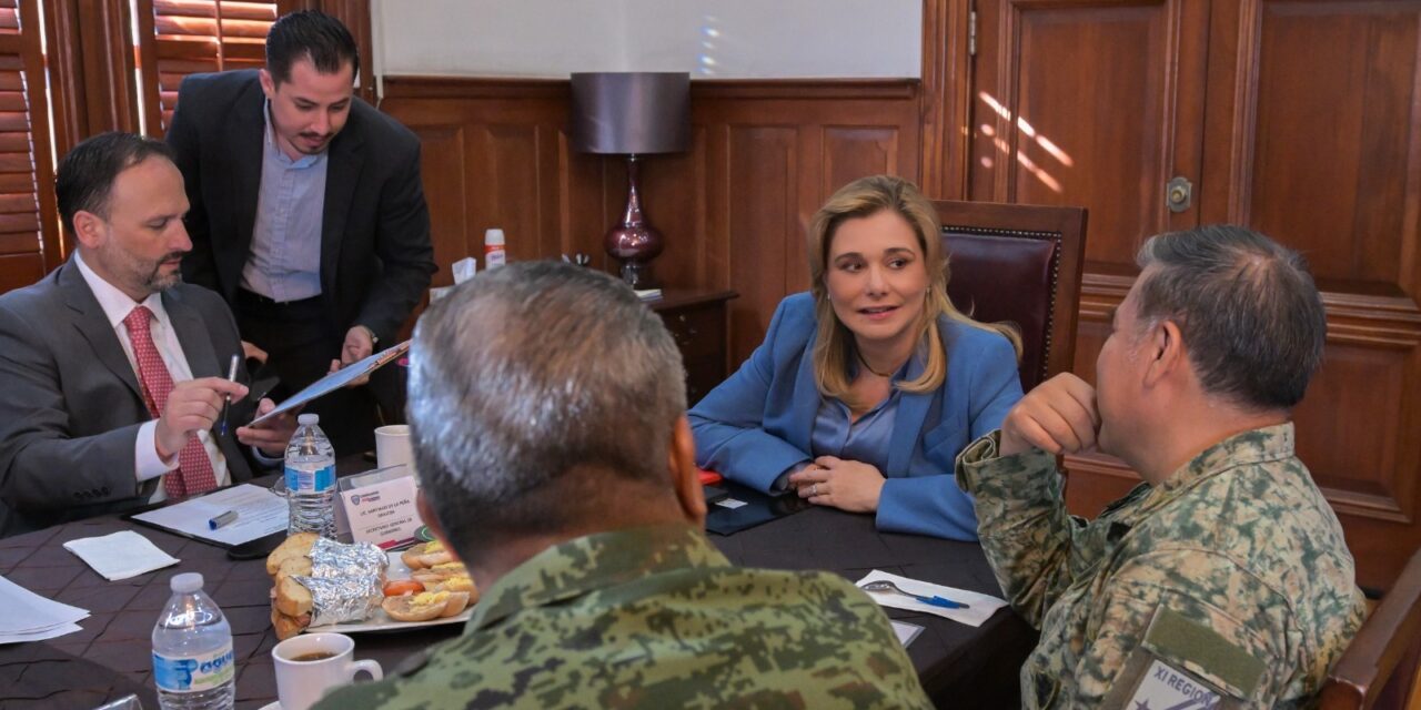 Supervisa Maru Campos avances en materia de seguridad en la Sierra Tarahumara