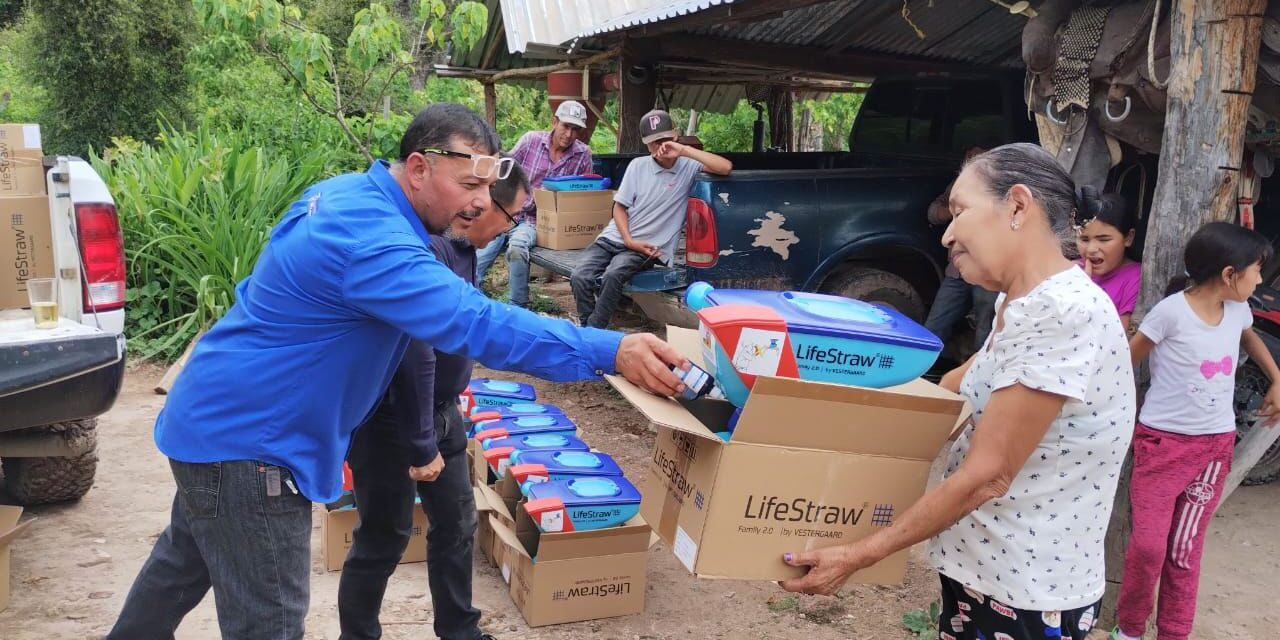 Entrega JCAS 740 dispositivos de ultrafiltración de agua a habitantes de la Sierra Tarahumara