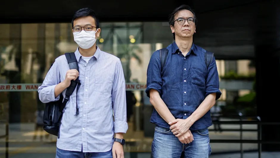 Periodistas de Hong Kong fueron declarados culpables de sedición