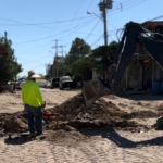 Construye Obras Públicas calles del programa de Presupuesto Participativo 2024