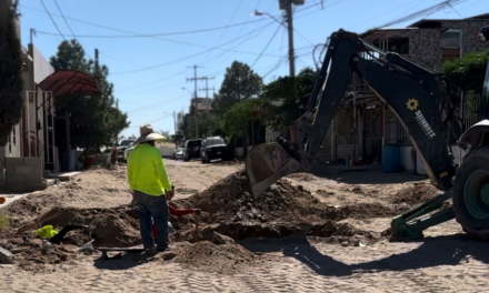 Construye Obras Públicas calles del programa de Presupuesto Participativo 2024