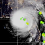 “Helene” baja de huracán a tormenta de categoría 1