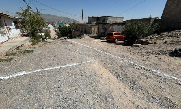 Comienza Obras Públicas trabajos de construcción de la calle ‘Cafeto’