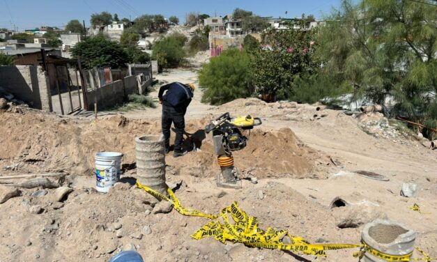 Comienza Obras Públicas trabajos de construcción de la calle ‘Cafeto’