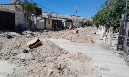 Pavimenta Obras Públicas calles con concreto hidráulico