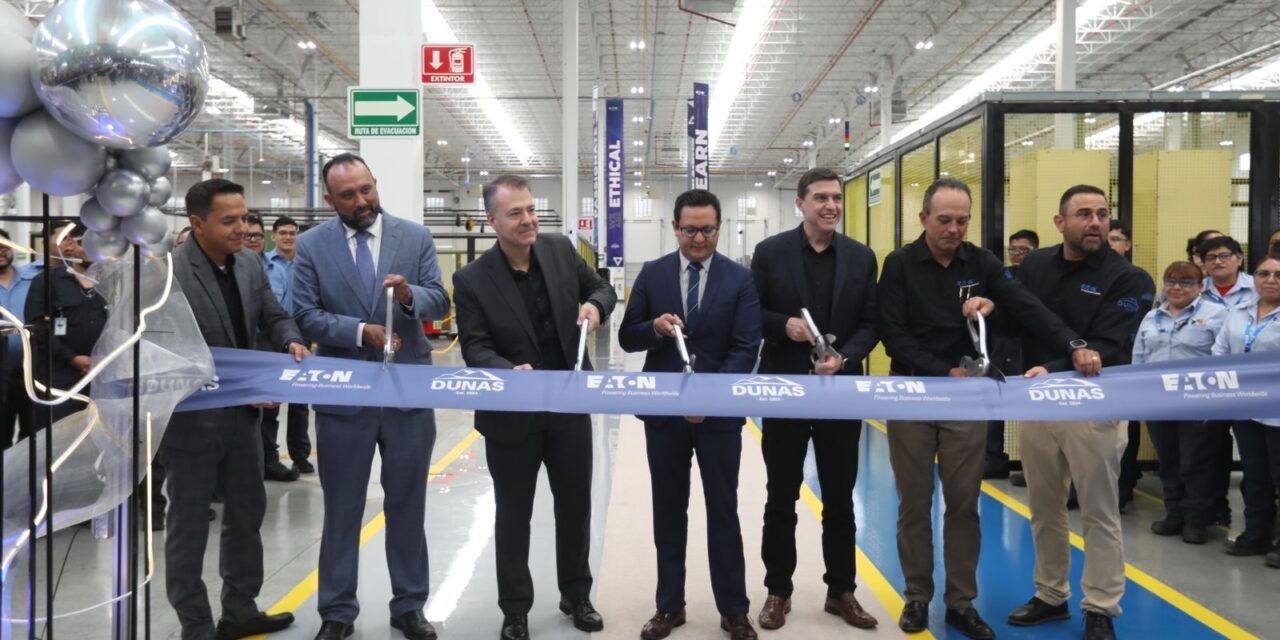 Inauguran planta Eaton Dunas en Juárez