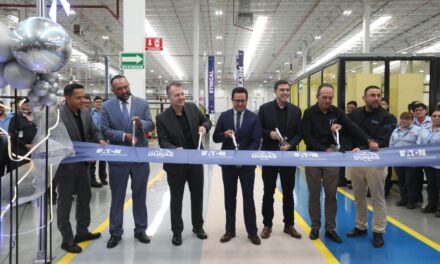 Inauguran planta Eaton Dunas en Juárez