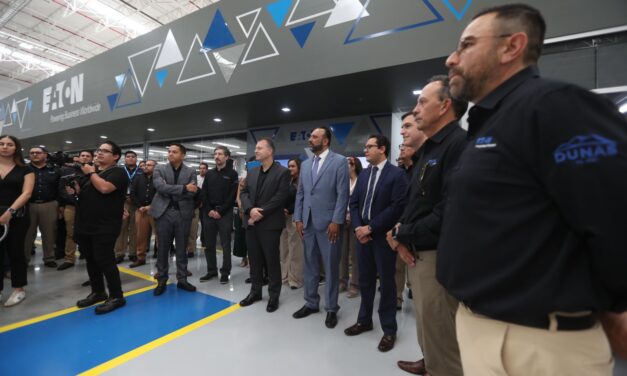 Inauguran planta Eaton Dunas en Juárez