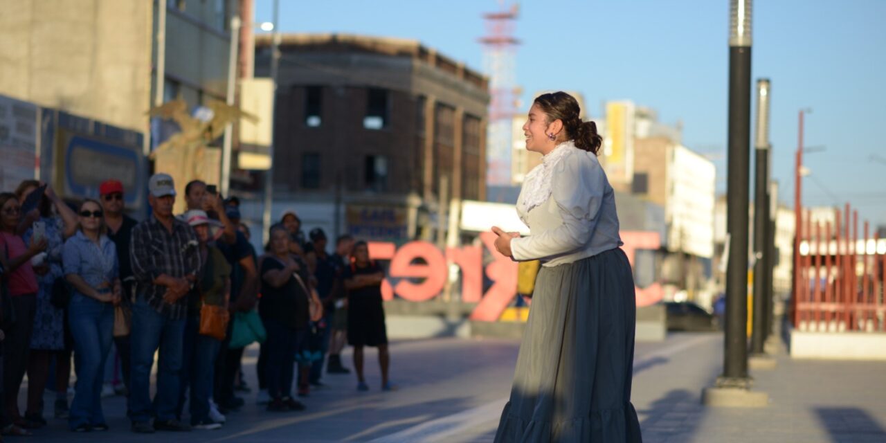 Realizan recorrido artístico socio-cultural “Anónimas: Mujeres extraordinarias” por el Centro Histórico