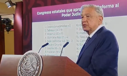 “Ya es legal”: AMLO celebra que 18 congresos estatales ya aprobaron la reforma judicial