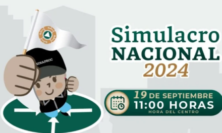 Invita Protección Civil a realizar simulacros en las casas, negocios y escuelas