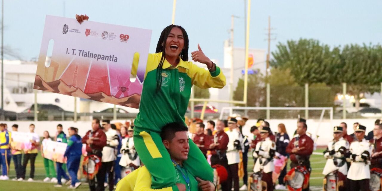 Inauguran LXVI Evento Nacional Deportivo del Tecnológico Nacional de México en Ciudad Juárez