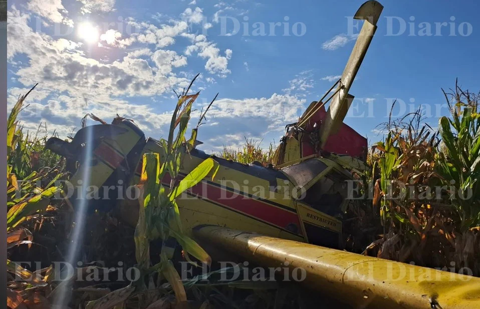 Se estrella avioneta en campos menonitas