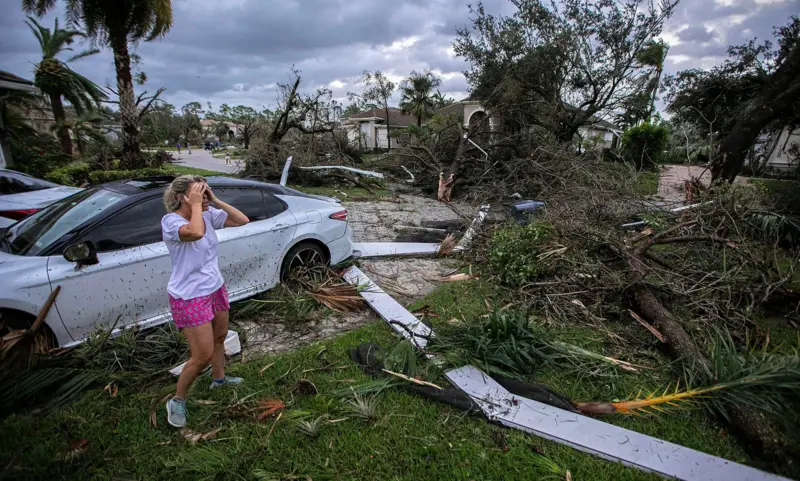 Impresionantes imágenes de los destrozos que ha dejado ‘Milton’ a su paso por Florida
