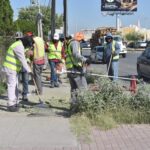 Continúa programa de limpieza en las avenidas principales de la ciudad