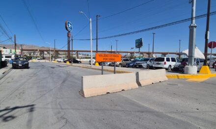 Cerrado cruce en calle Cloro y Norzagaray por obras en colector de la JMAS