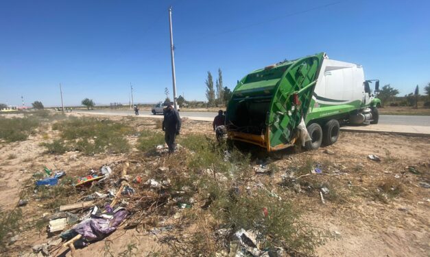 Atendió la Dirección de Limpia avenidas principales de la ciudad durante esta semana