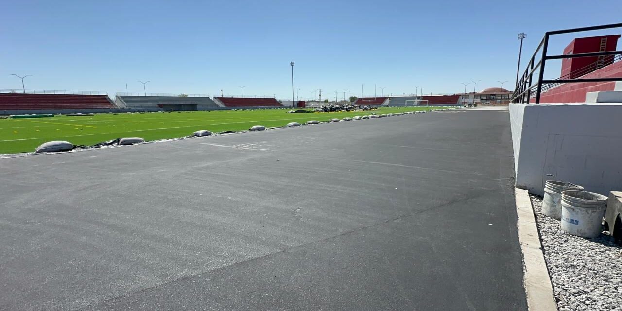 Adelantos en los trabajos de construcción en el Estadio ‘8 de Diciembre’