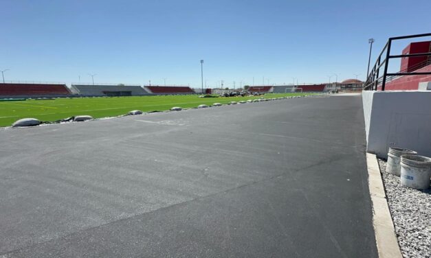 Adelantos en los trabajos de construcción en el Estadio ‘8 de Diciembre’