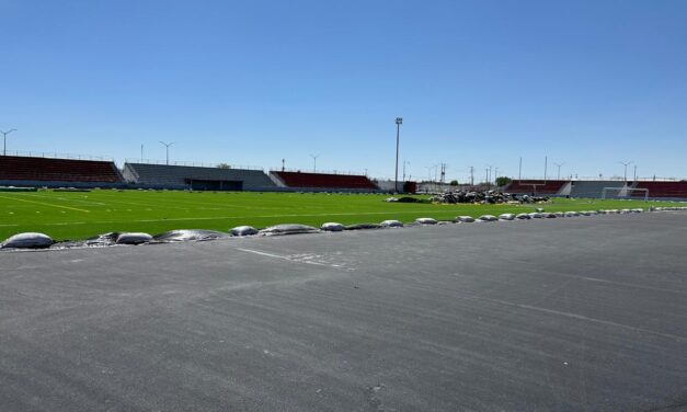 Adelantos en los trabajos de construcción en el Estadio ‘8 de Diciembre’